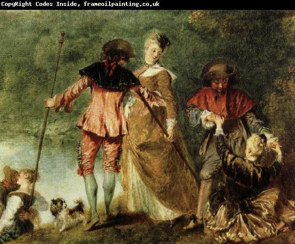 Jean antoine Watteau avfarden till kythera